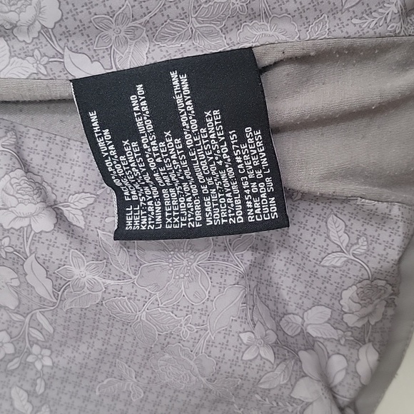 EUC GUESS Women's Faux-Leather Moto Grey Jacket Size Small - Picture 8 of 11